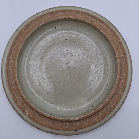 Artist Signed Studio Art Pottery Round Butter / Cheese Dish w/ Dome Lid - Picture 8 of 11